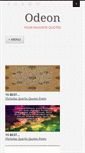Mobile Screenshot of odeoncafedc.com